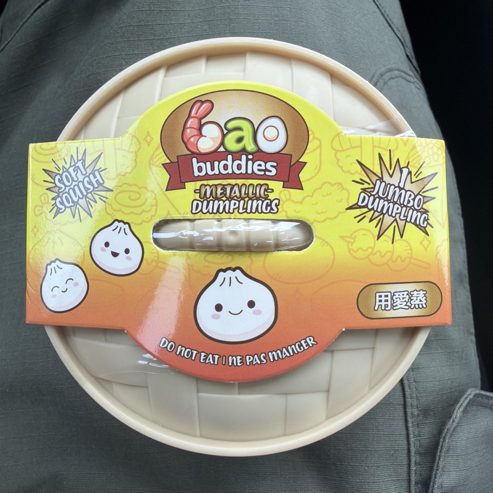 Lot Of 10 Bao Buddies Glitter Jumbo Dumpling Squeeze Stress Reliever GM31724